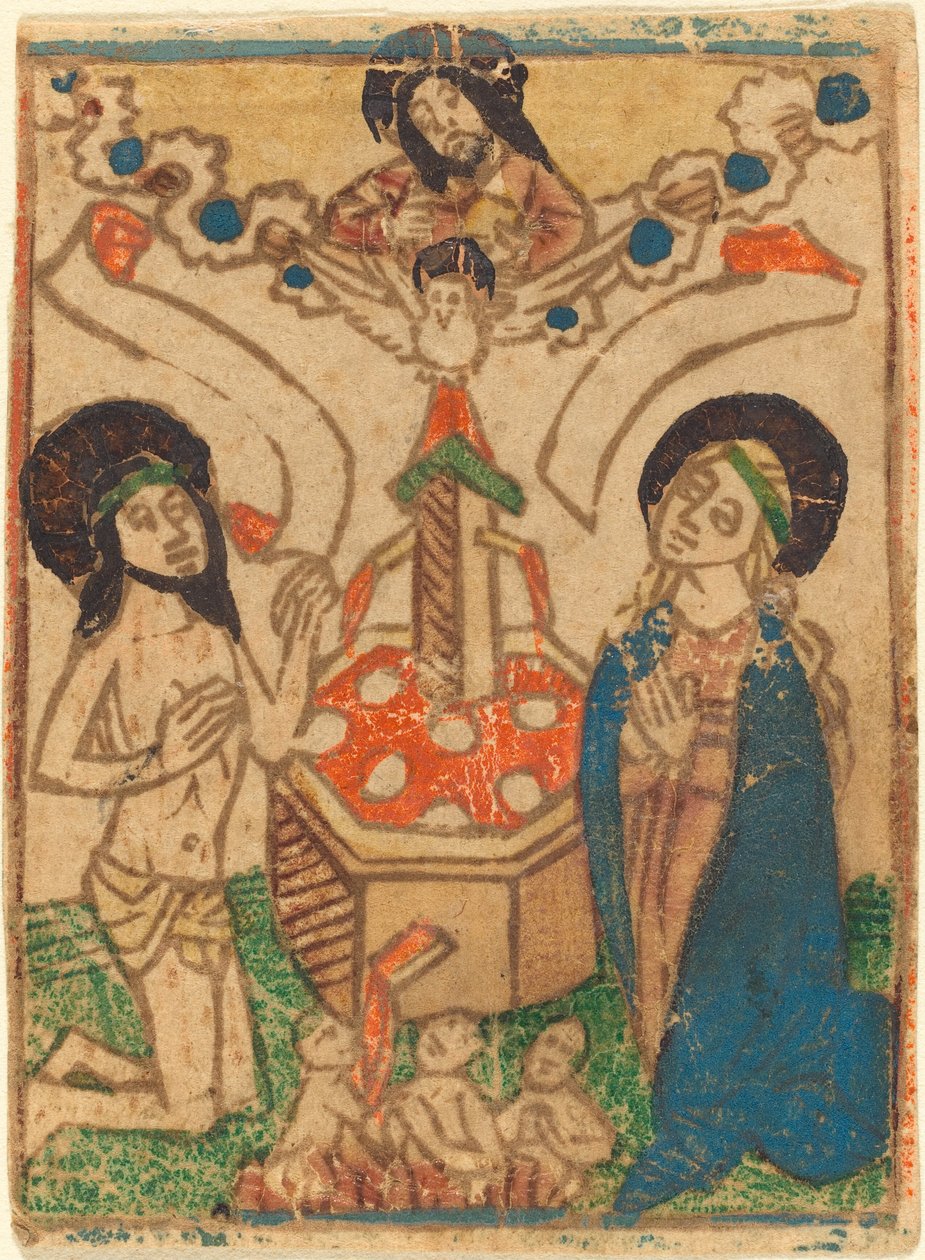 Alegoria Eucharystii autorstwa German 15th Century