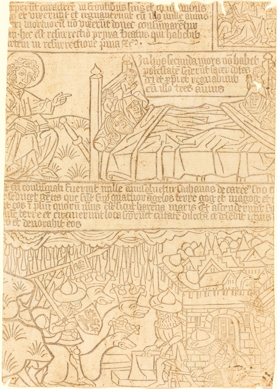 Apokalipsa Jana, Liść 42 autorstwa German 15th Century