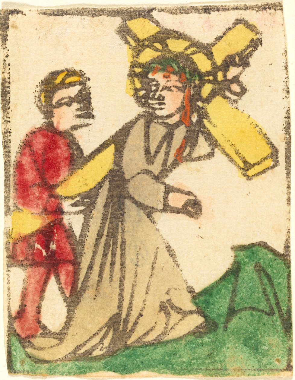 Chrystus niosący krzyż autorstwa German 15th Century