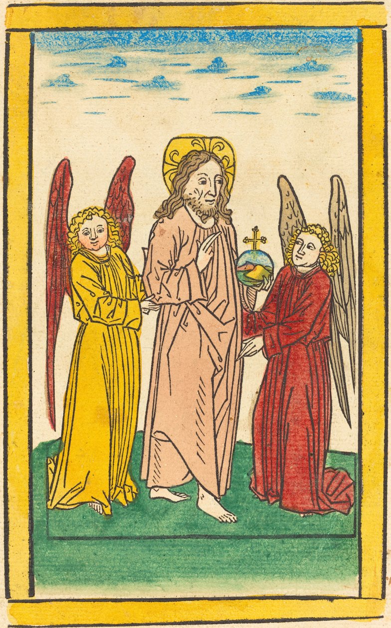 Przed Chrystusem Nas Salvatore autorstwa German 15th Century