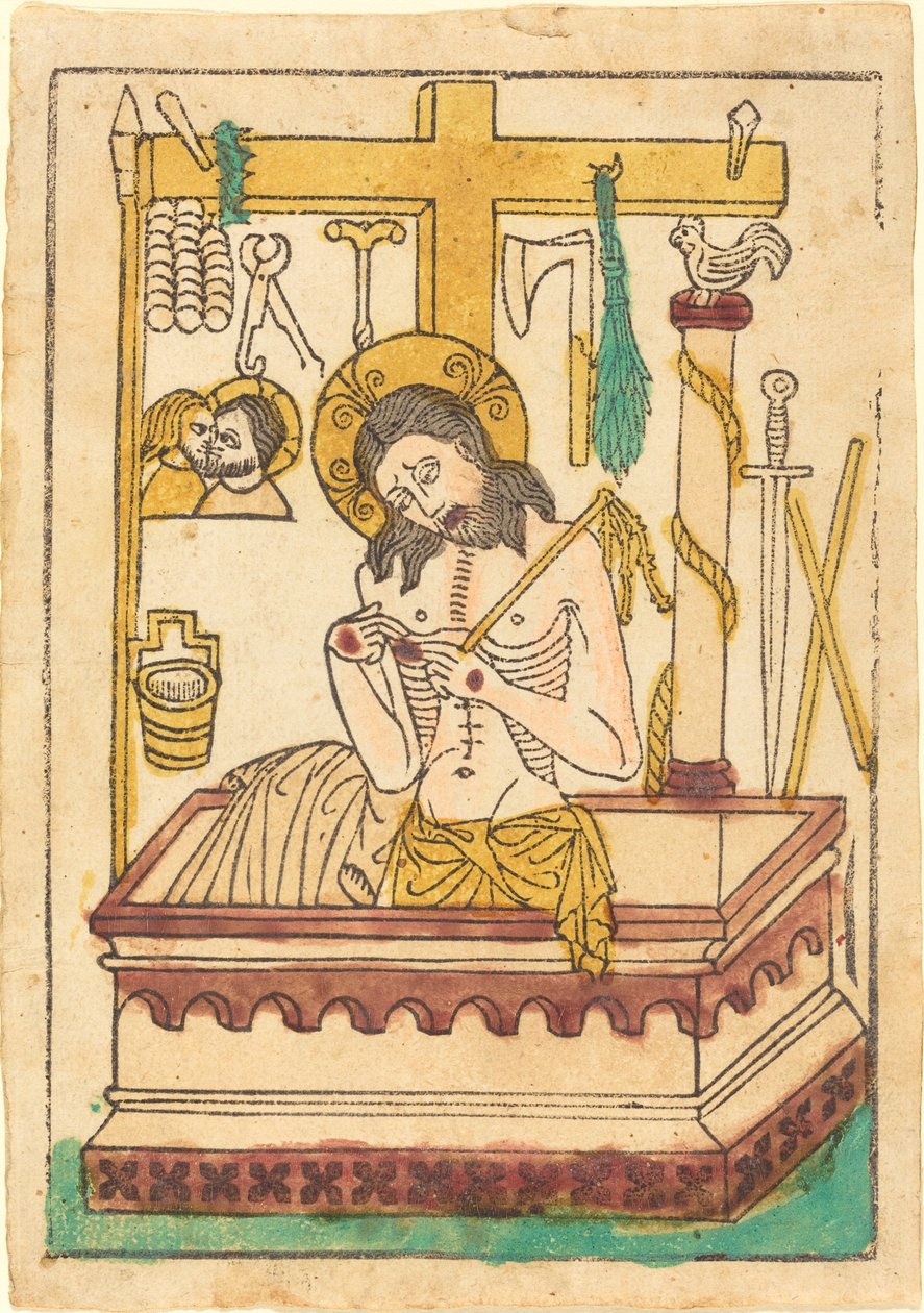 Chrystus jako Mąż Boleści autorstwa German 15th Century