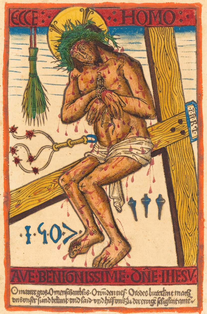 Chrystus jako Mąż Boleści autorstwa German 15th Century