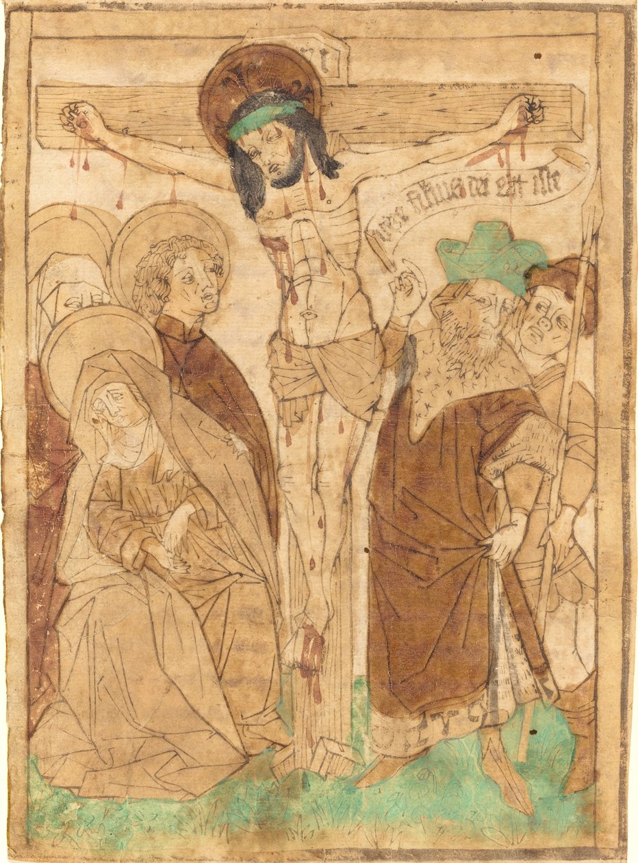 Chrystus na krzyżu autorstwa German 15th Century