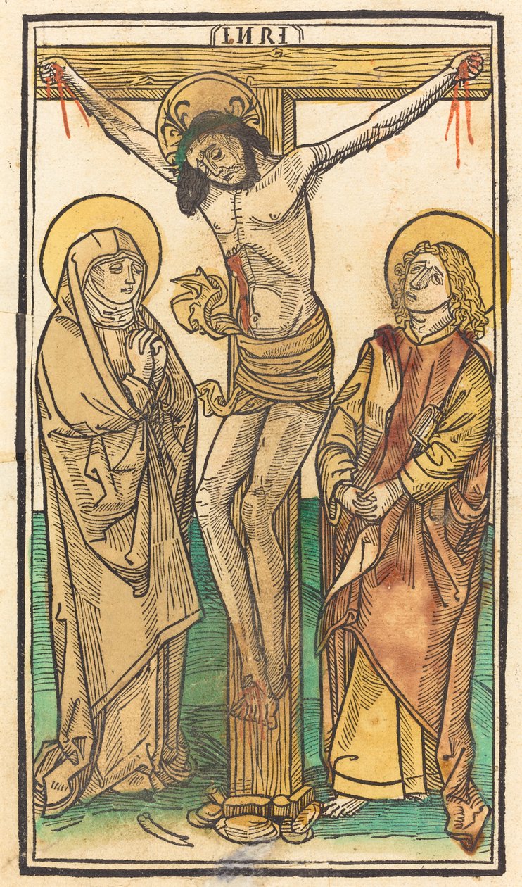 Chrystus na krzyżu autorstwa German 15th Century