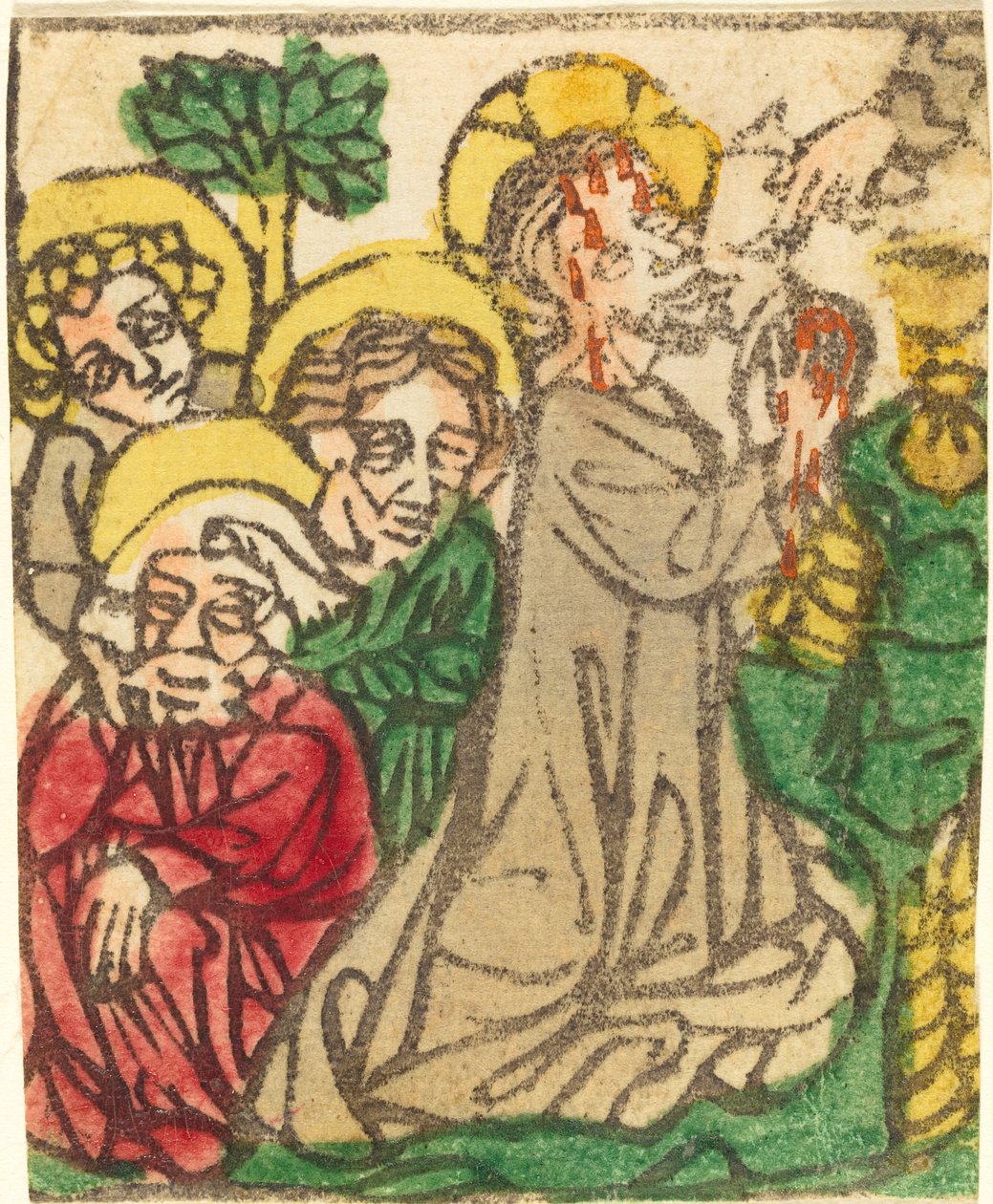 Chrystus na Górze Oliwnej autorstwa German 15th Century