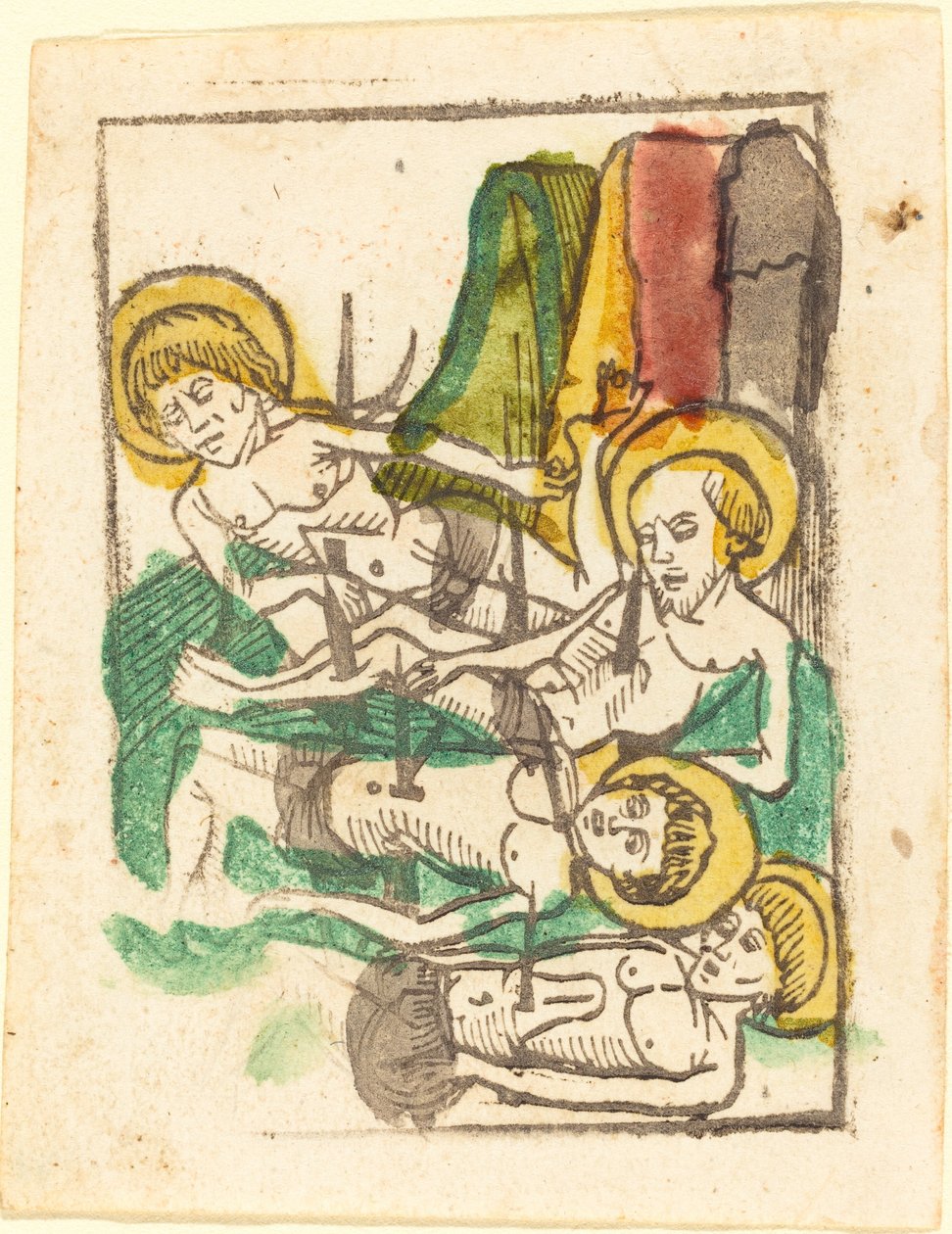 Czterech męczenników - św. Akacja autorstwa German 15th Century