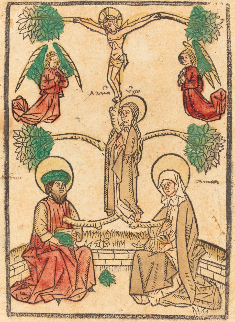 Drzewo genealogiczne Chrystusa autorstwa German 15th Century