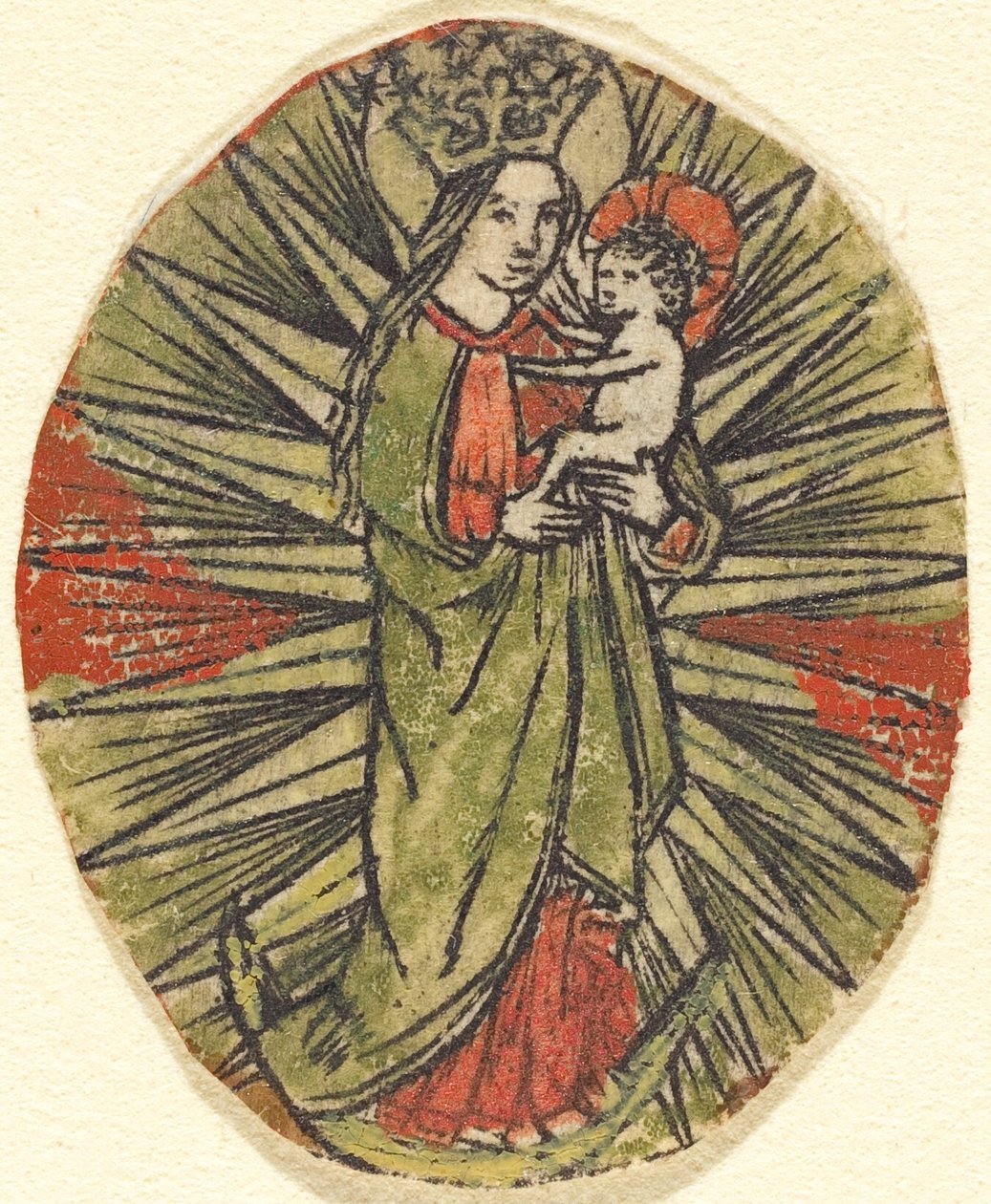 Madonna z Dzieciątkiem autorstwa German 15th Century