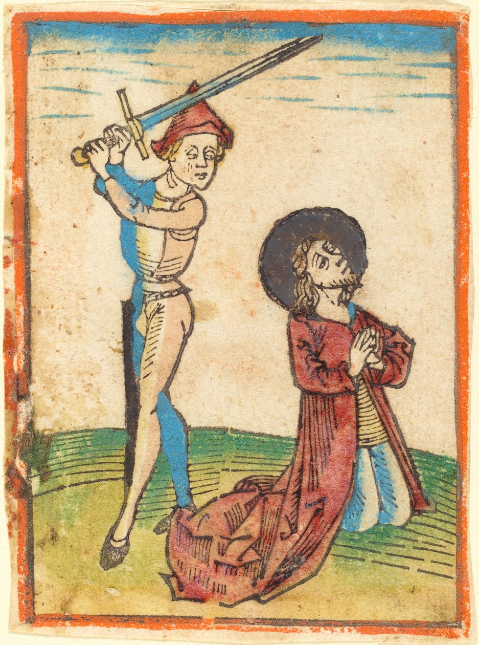 Męczeństwo świętego autorstwa German 15th Century