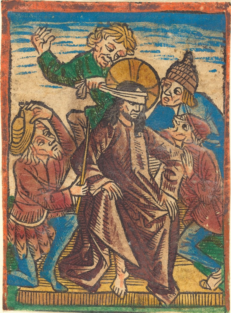 Szydzenie z Chrystusa autorstwa German 15th Century