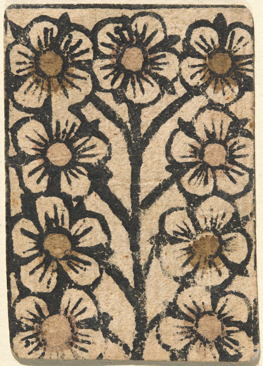 Karta do gry autorstwa German 15th Century