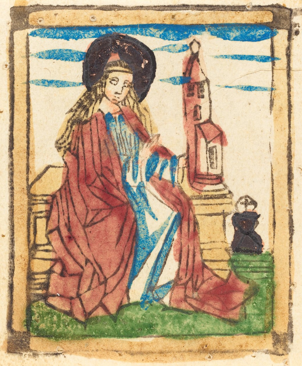 Św. Barbara autorstwa German 15th Century