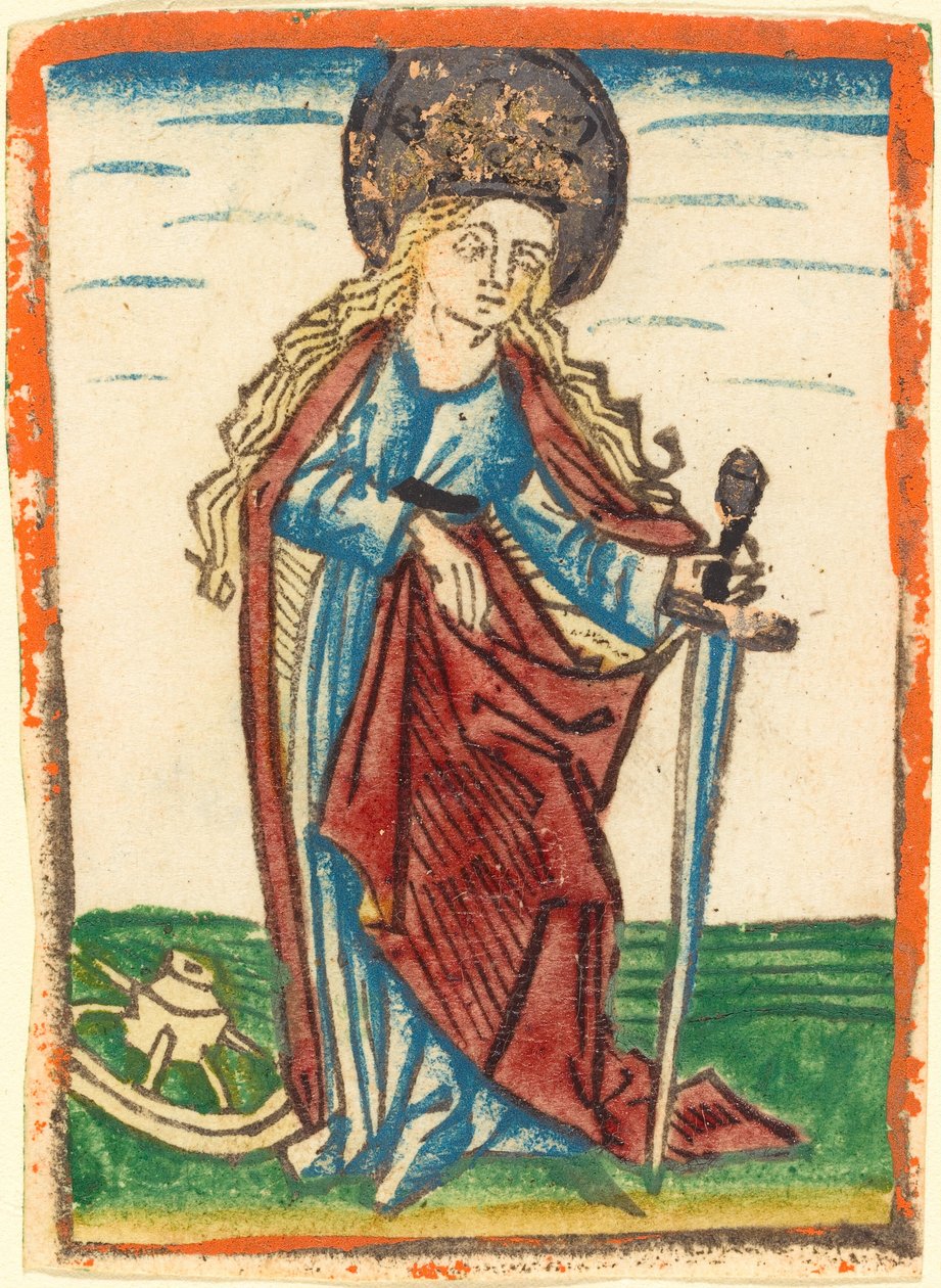 Święta Katarzyna autorstwa German 15th Century