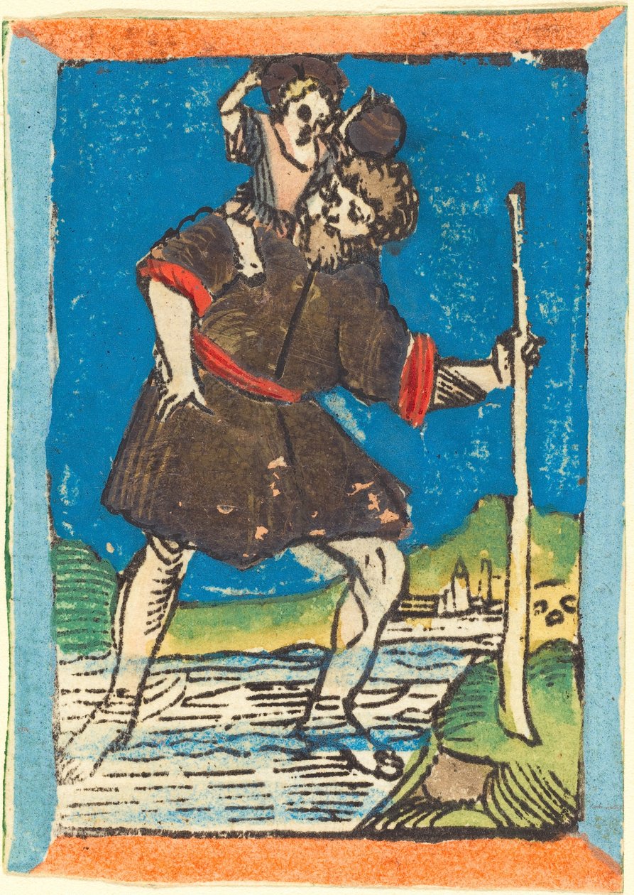 Święty Krzysztof autorstwa German 15th Century