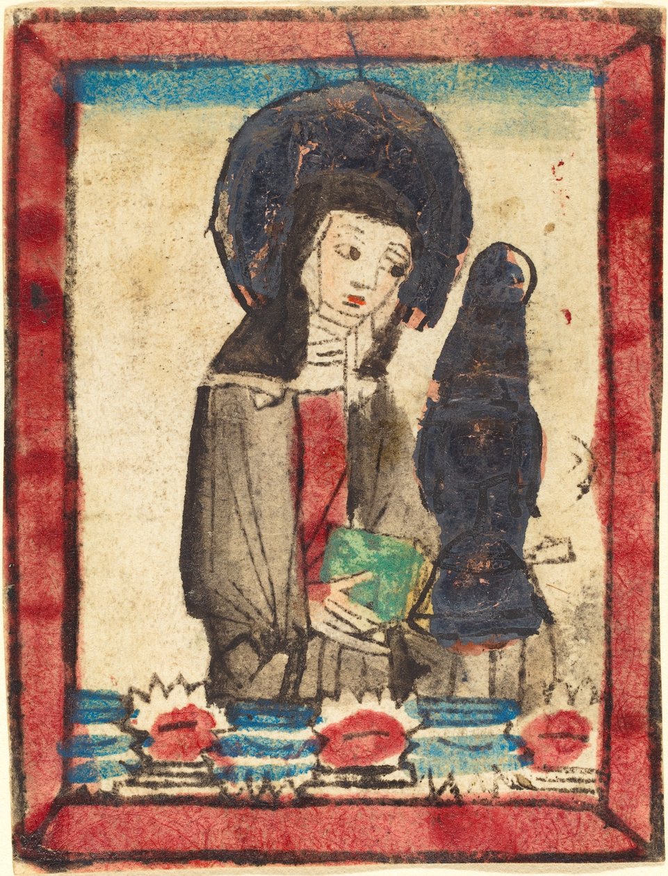 Św. Klara z Asyżu autorstwa German 15th Century