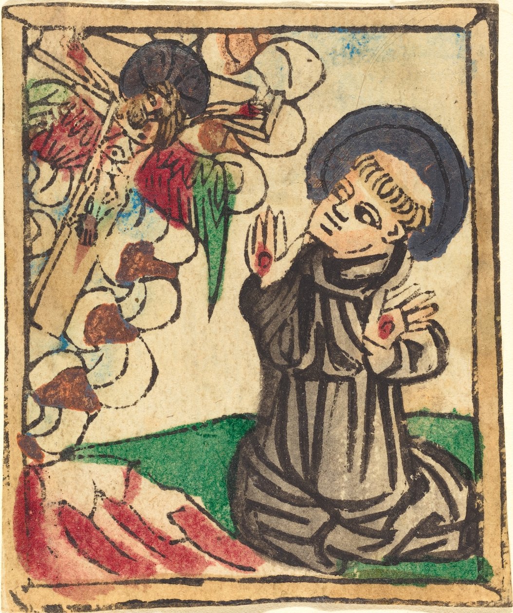 Święty Franciszek z Asyżu autorstwa German 15th Century
