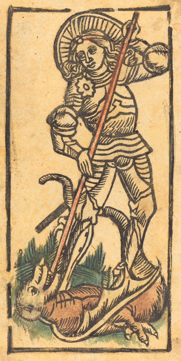 Święty Jerzy autorstwa German 15th Century