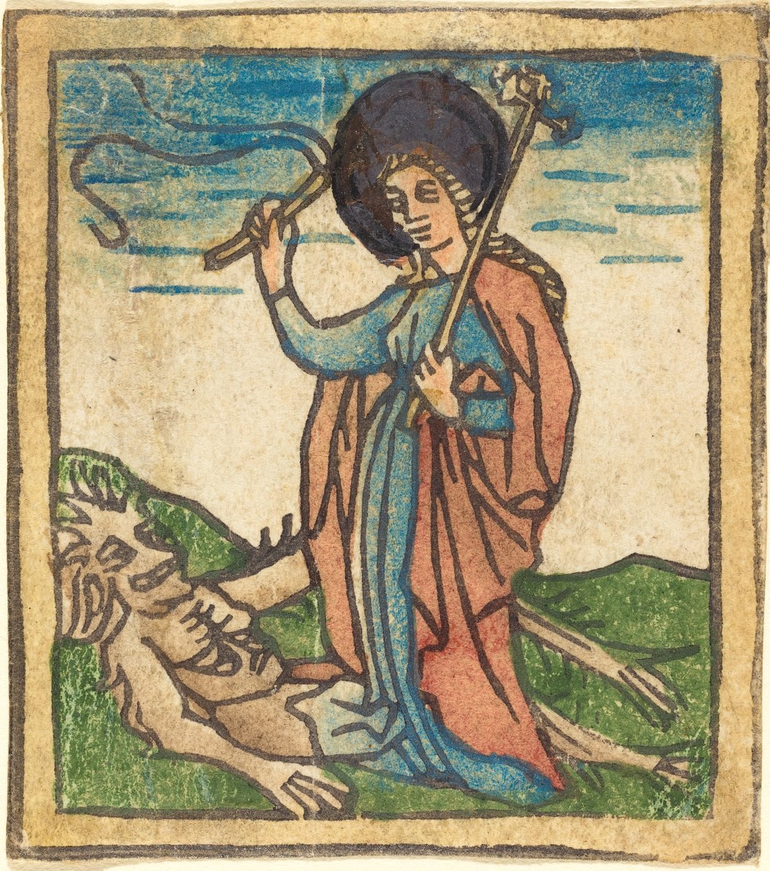 Św. Juliana autorstwa German 15th Century