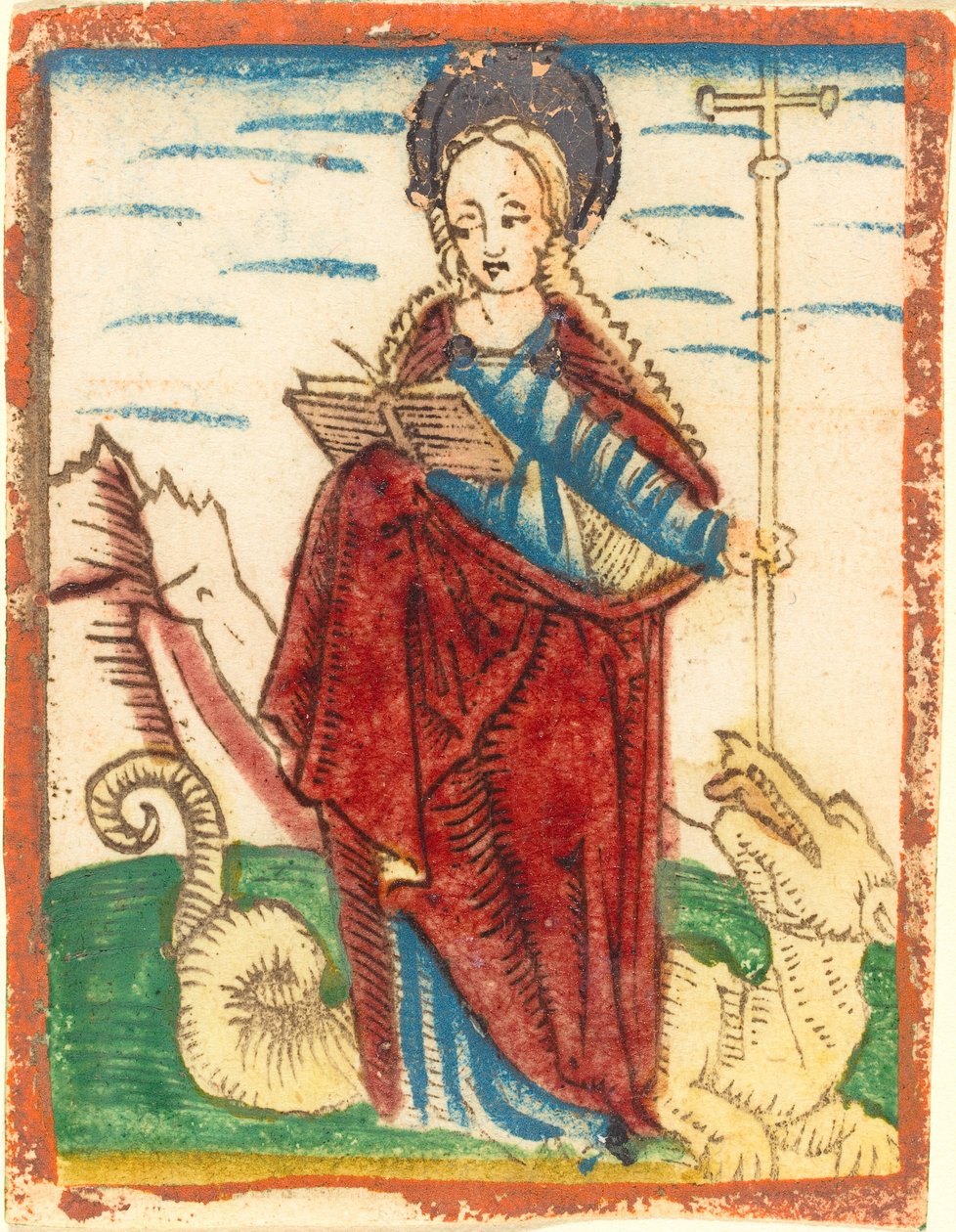 Św. Małgorzata autorstwa German 15th Century