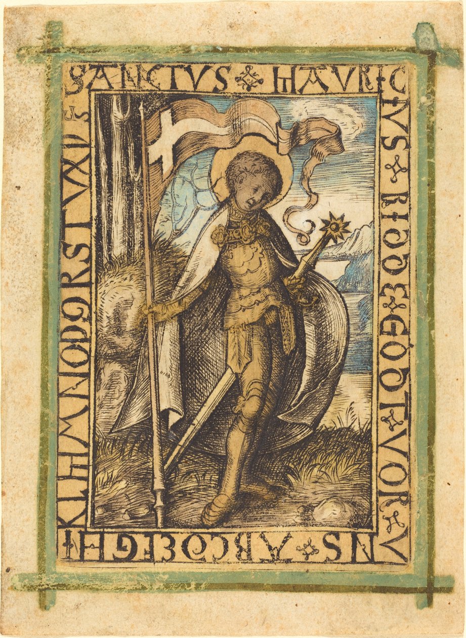 św. Maurycego autorstwa German 15th Century