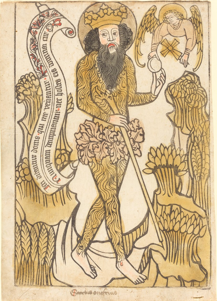 Św. Onufrego autorstwa German 15th Century