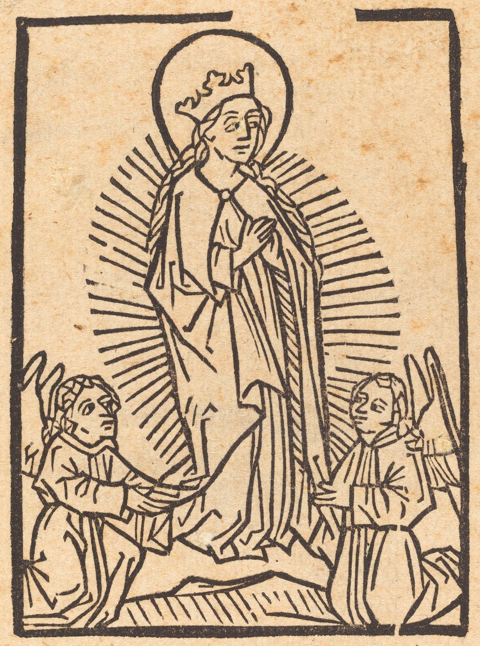 Wniebowzięcie Dziewicy autorstwa German 15th Century