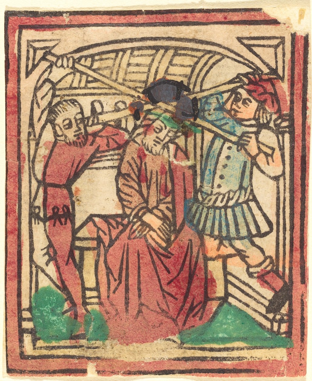 Ukoronowanie cierniem autorstwa German 15th Century