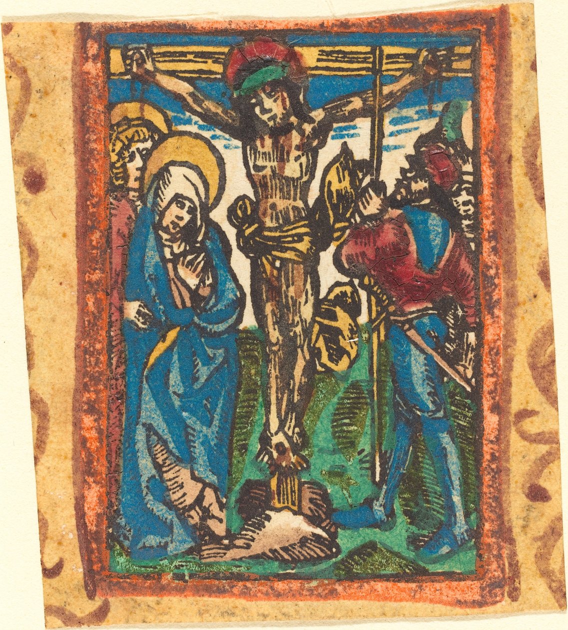 Ukrzyżowanie autorstwa German 15th Century