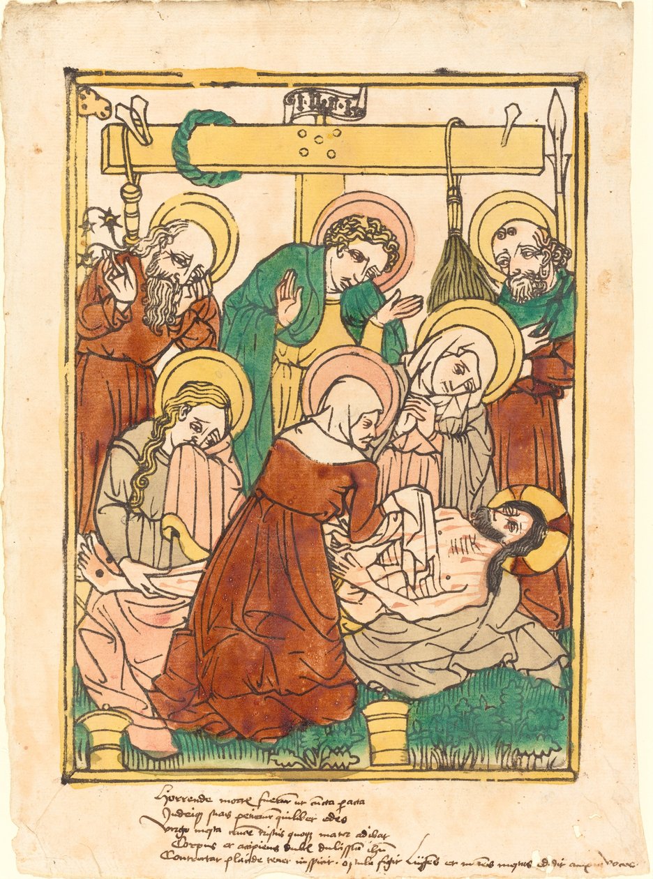 Lamentacja autorstwa German 15th Century