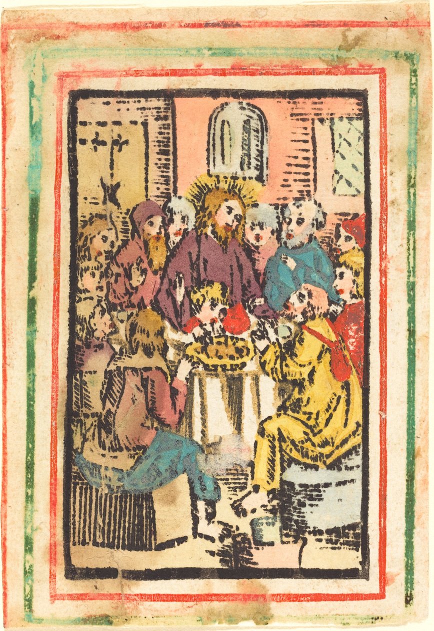 Ostatnia Wieczerza autorstwa German 15th Century