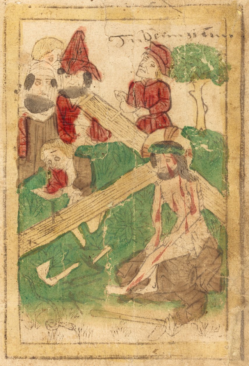 Przygotowanie do ukrzyżowania autorstwa German 15th Century