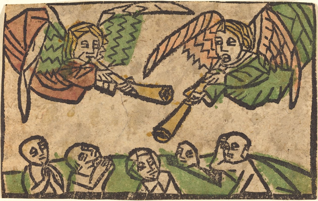 Zmartwychwstanie umarłych autorstwa German 15th Century
