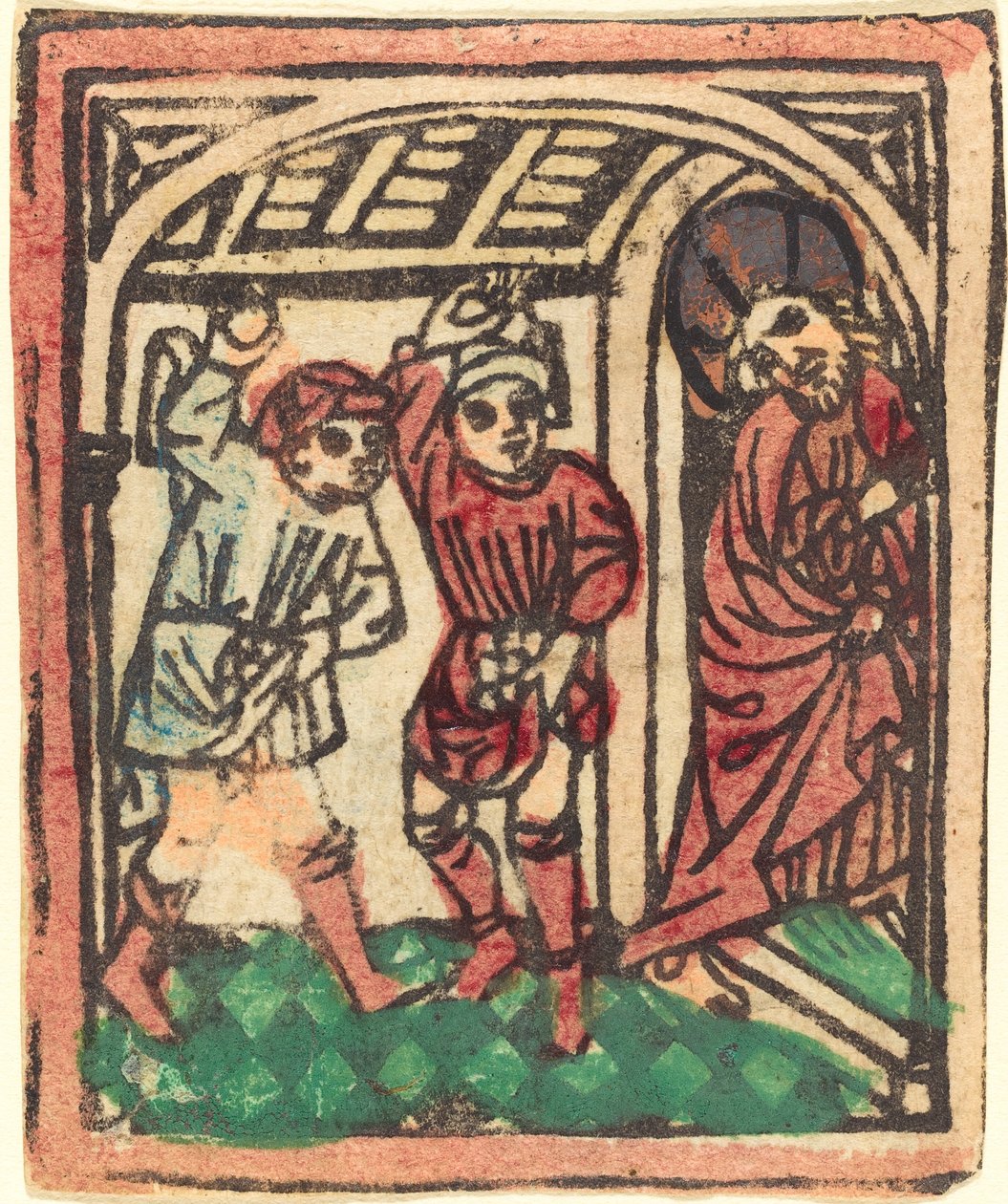 Ukamienowanie Chrystusa autorstwa German 15th Century