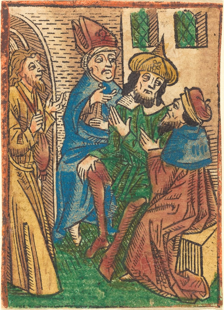 Zdrada Judasza autorstwa German 15th Century