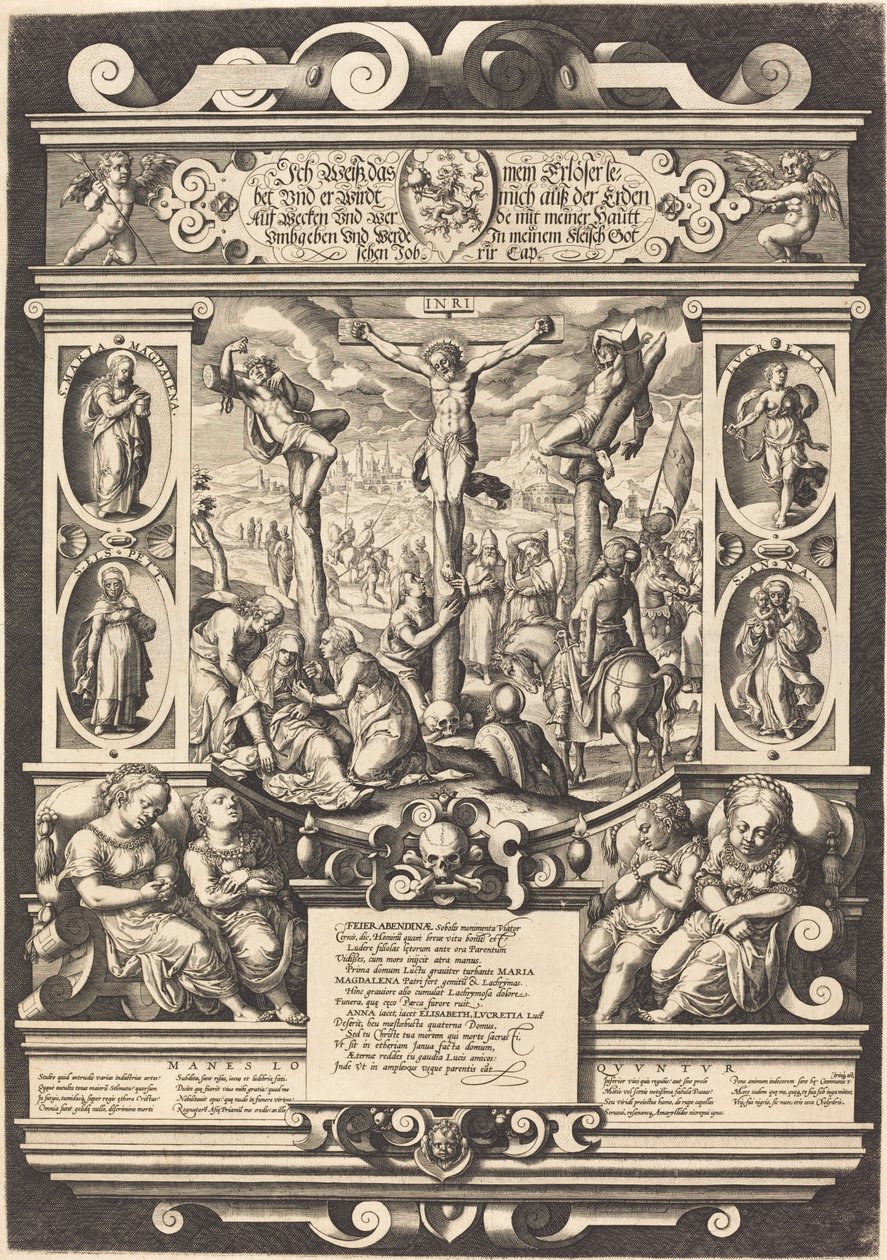 Pomnik pogrzebowy córek Feuerabend autorstwa German 16th Century