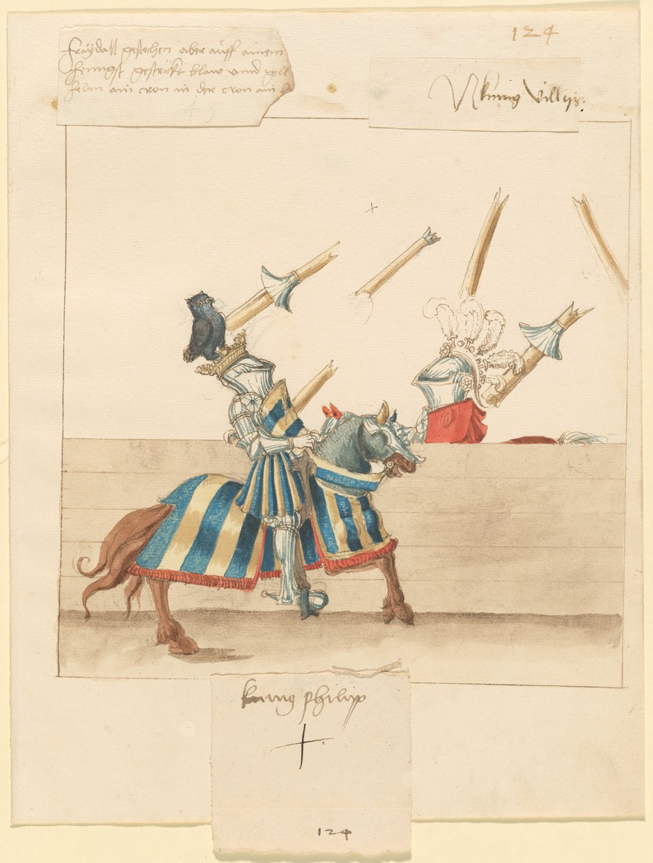 Włoski Pojedynek Pokoju autorstwa German 16th Century