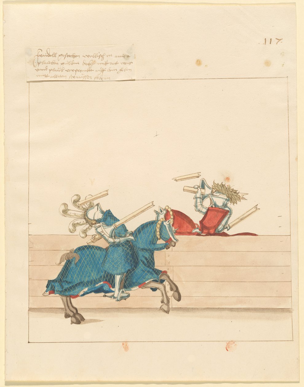Włoski Pojedynek Pokoju autorstwa German 16th Century