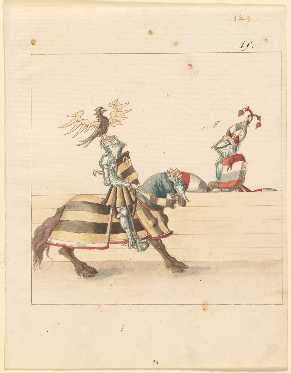 Włoski Pojedynek Pokoju autorstwa German 16th Century