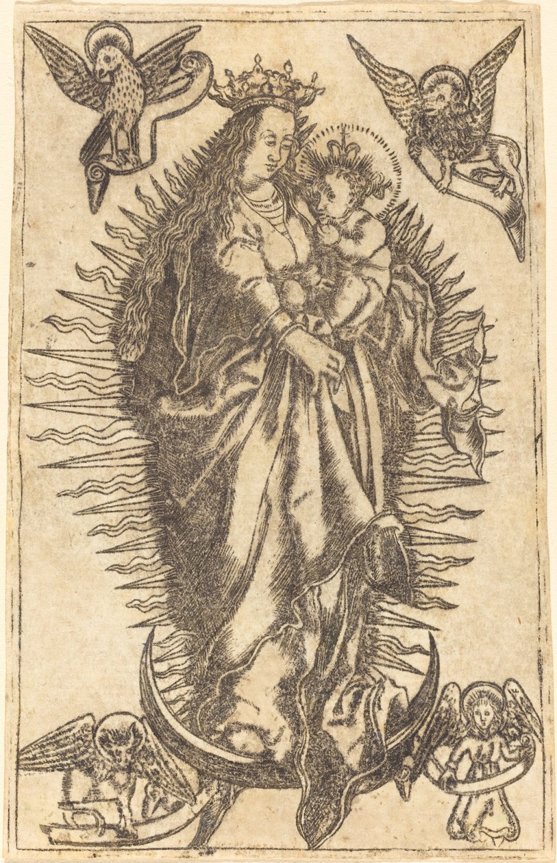 Madonna z Dzieciątkiem autorstwa German 16th Century