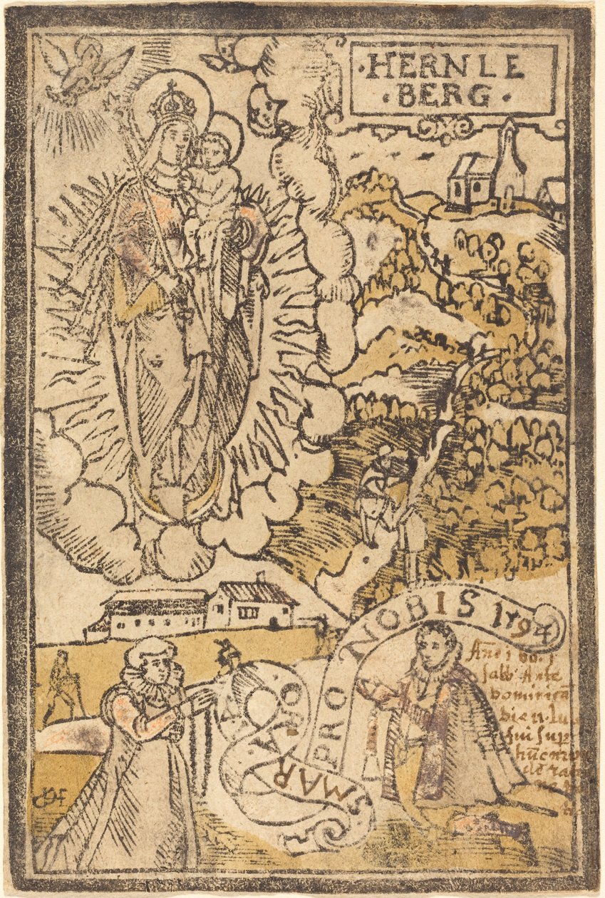 Madonna z Hernleberg autorstwa German 16th Century