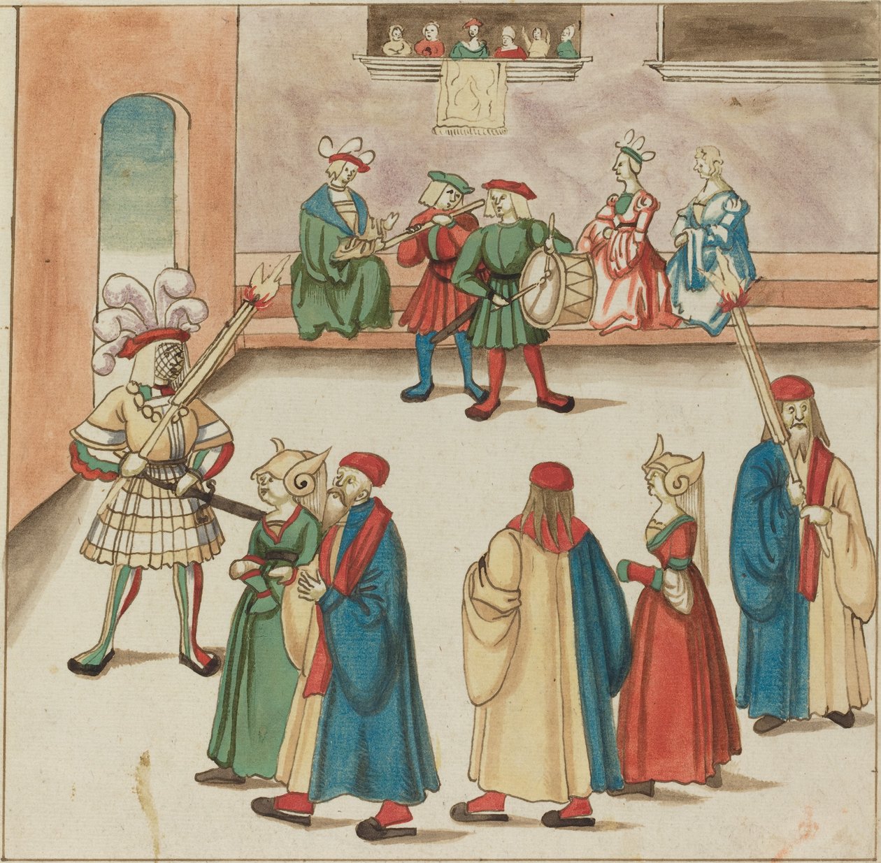 Maskarada autorstwa German 16th Century