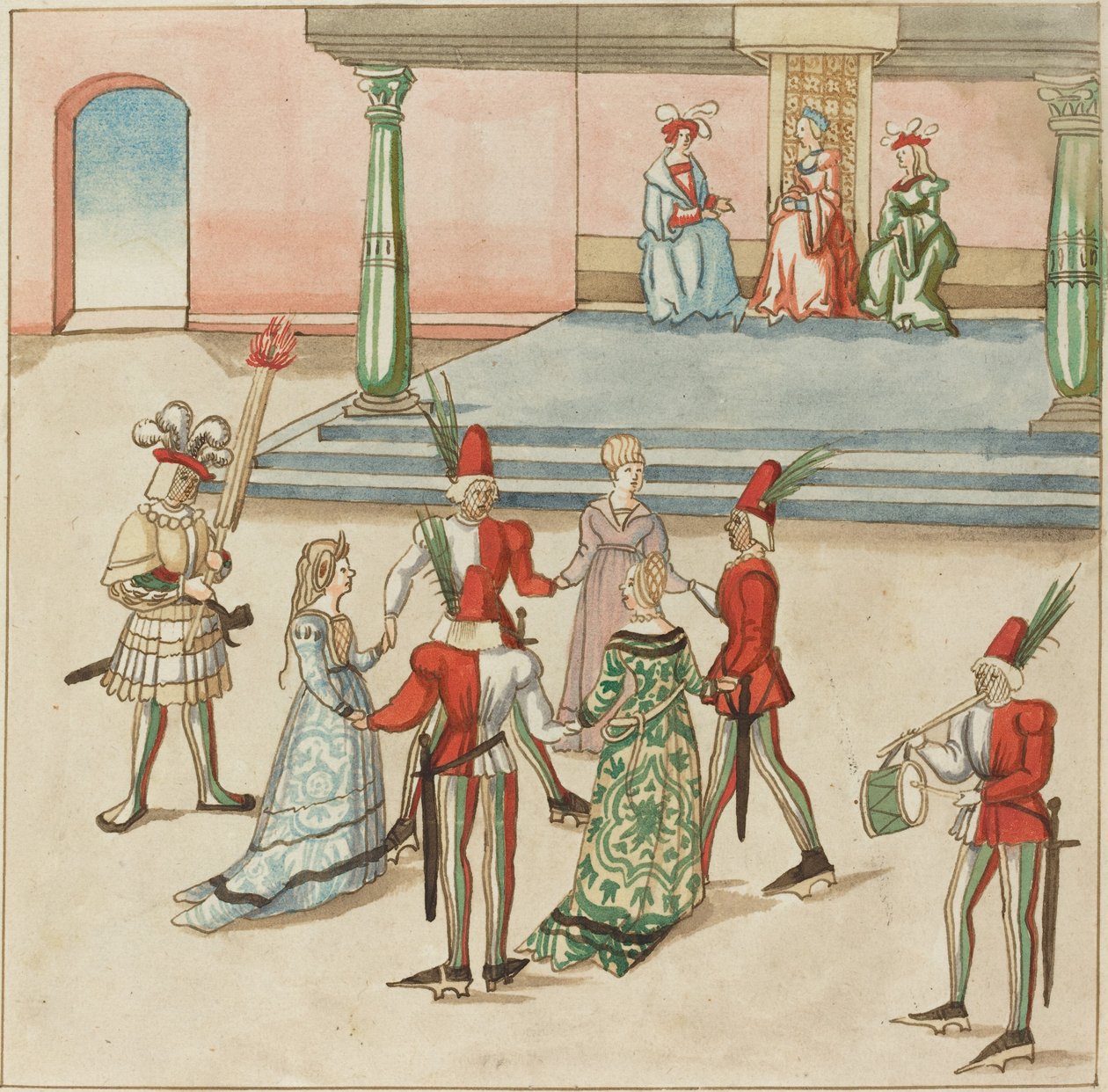 Maskarada autorstwa German 16th Century