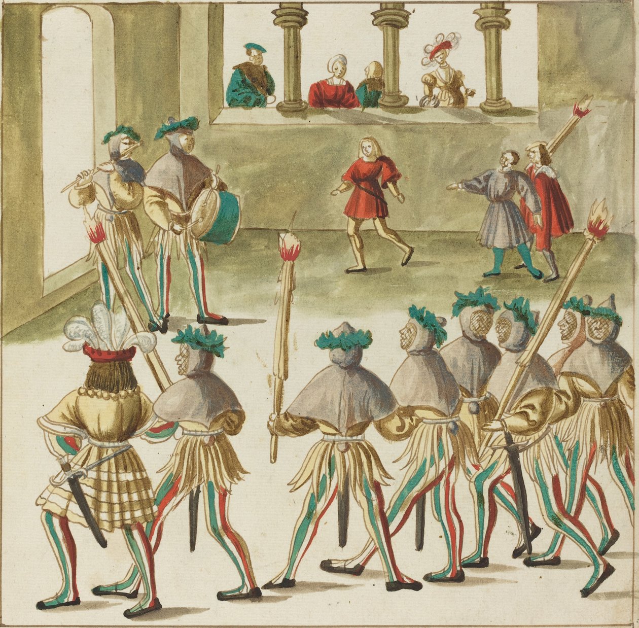 Maskarada autorstwa German 16th Century