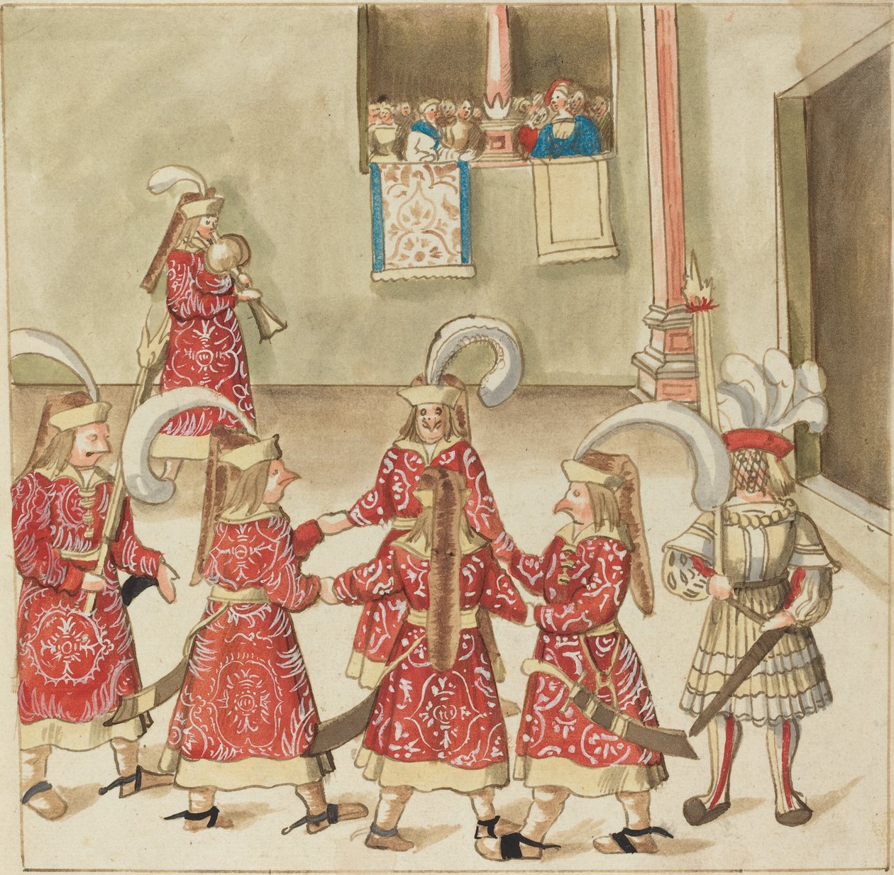Maskarada autorstwa German 16th Century