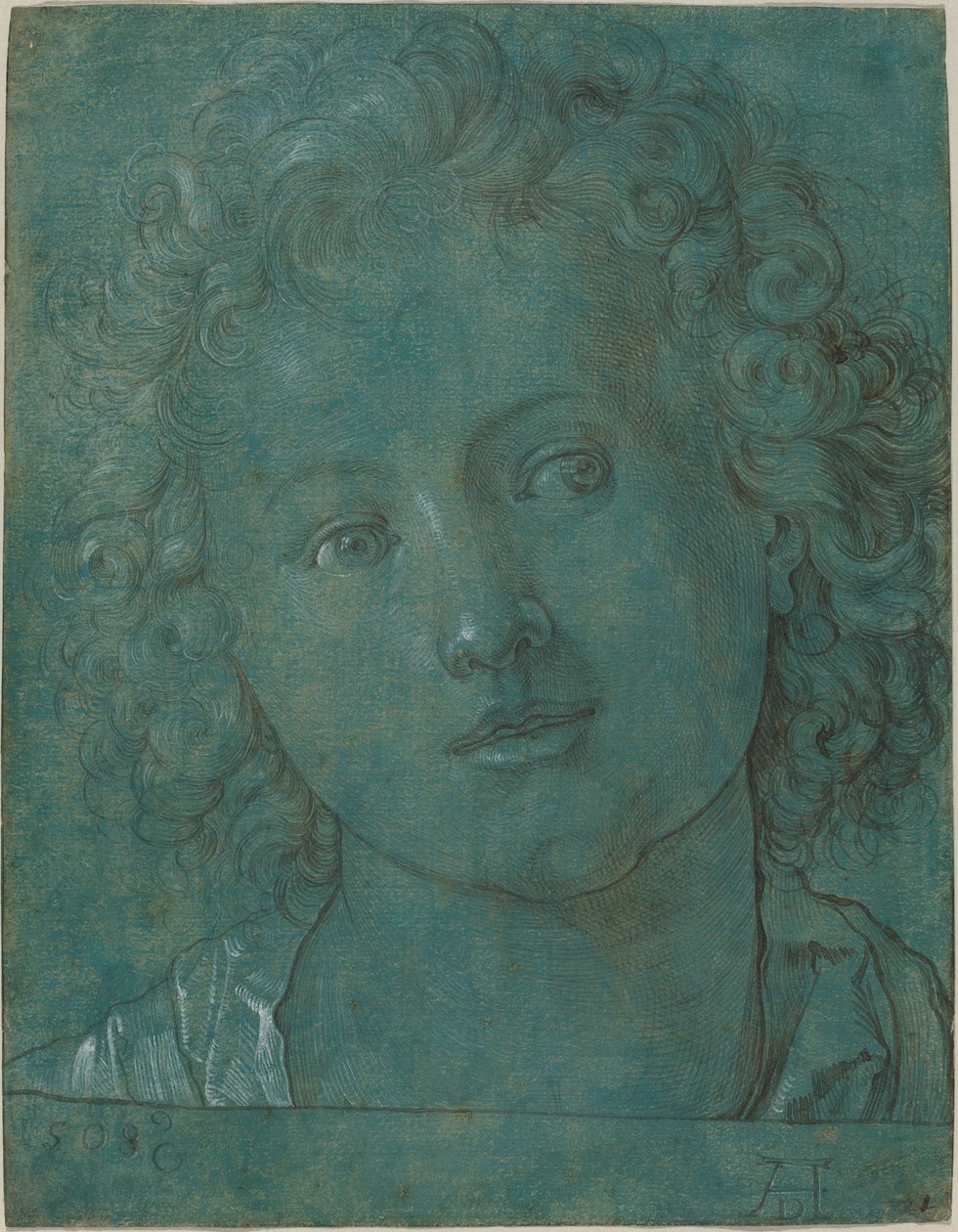 Głowa chłopca autorstwa German 16th Century after Albrecht Dürer