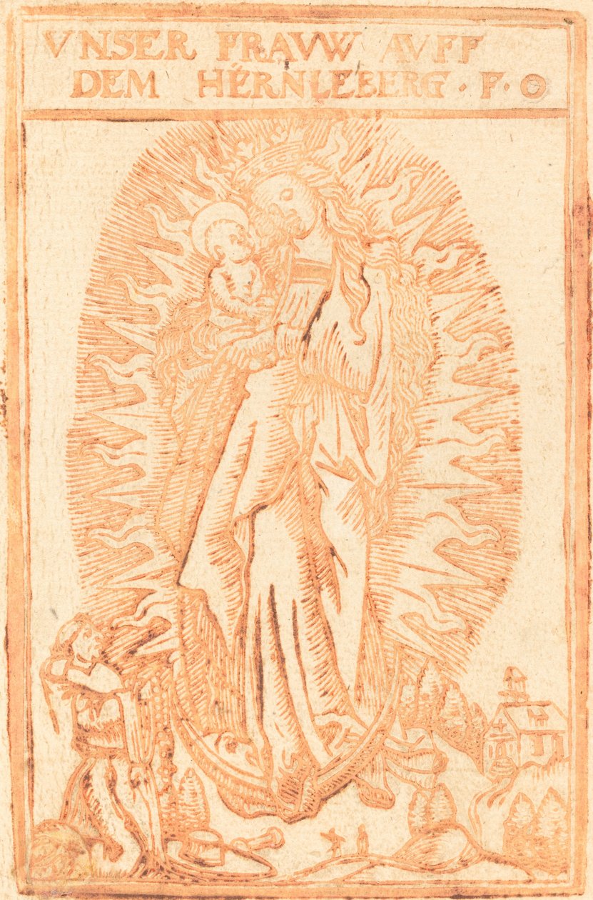 Madonna z Hernleberg autorstwa German 17th Century