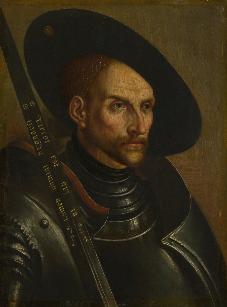 Portret Edzarda I, hrabiego Fryzji Wschodniej 1461-1528, XVIII w. autorstwa German Master