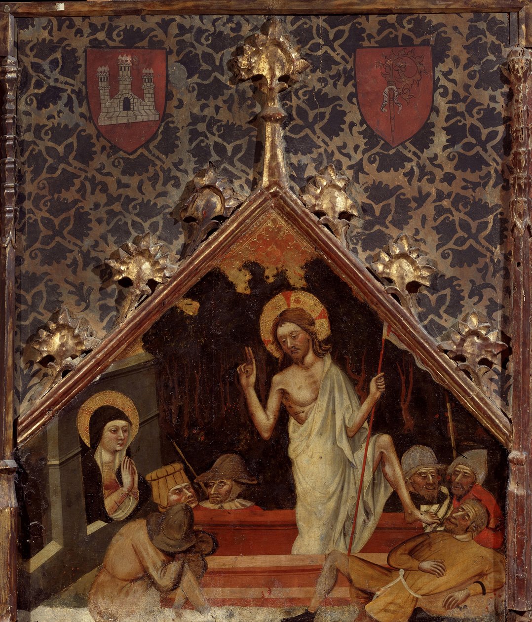 Zmartwychwstanie Chrystusa, XV wiek autorstwa German Master