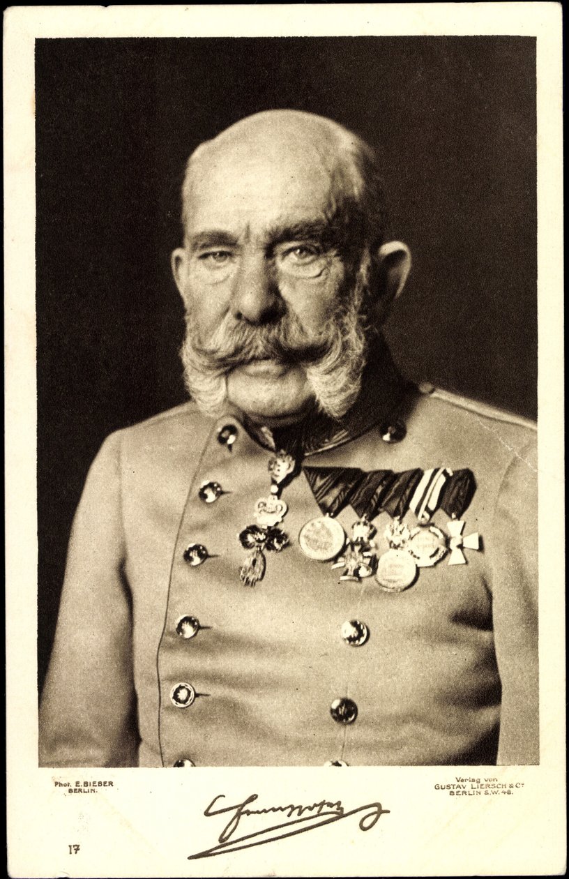 Cesarz Austrii Franciszek Józef I, Liersch 17 autorstwa German Photographer
