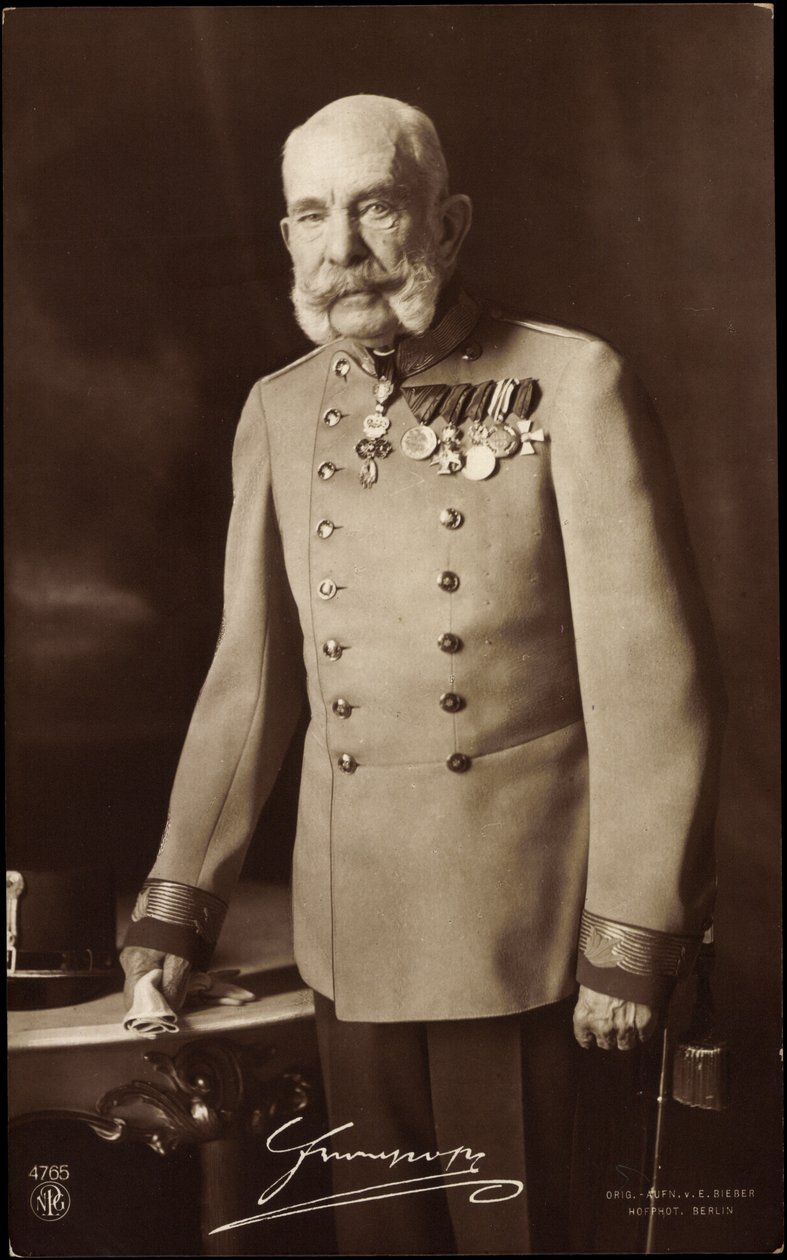 Cesarz Franciszek Józef I, Austria, NPG 4765 autorstwa German Photographer
